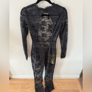 Victoria’s Secret sheer lace catsuit- sold out- size xs